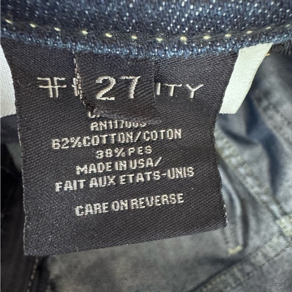 Fidelity Mid Rise Stevie Denim Skinny Jeans Size 27 - Picture 11 of 11